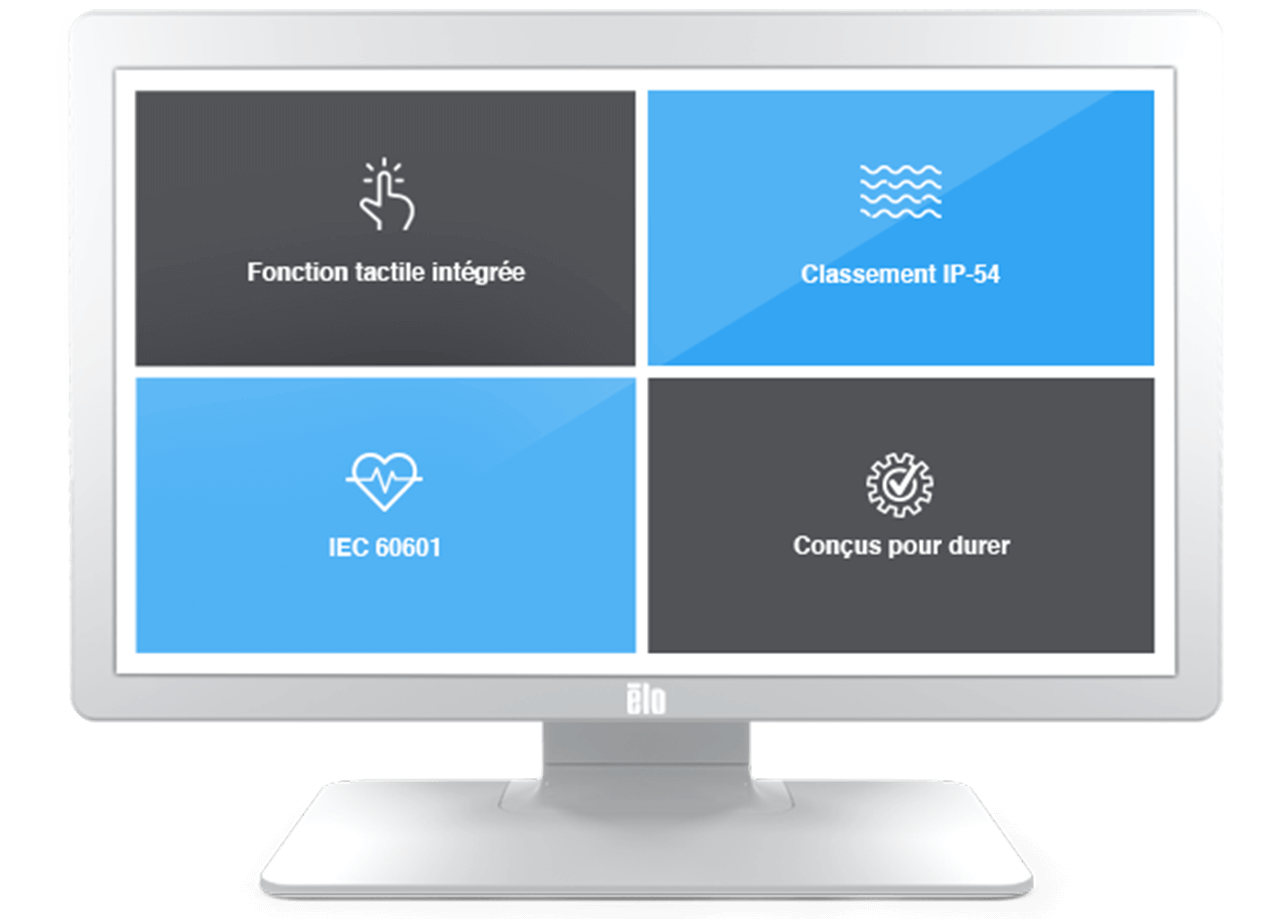 Écrans tactiles de qualité médicale Écrans tactiles de qualité médicale