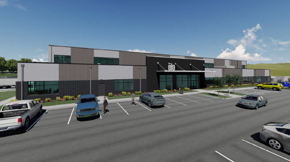 Elo Knoxville Center front render