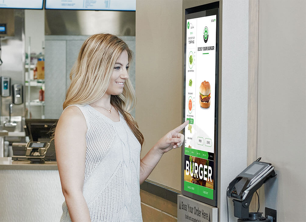 Commande en libre-service et menus interactifs en restaurant Commande en libre-service et menus interactifs en restaurant